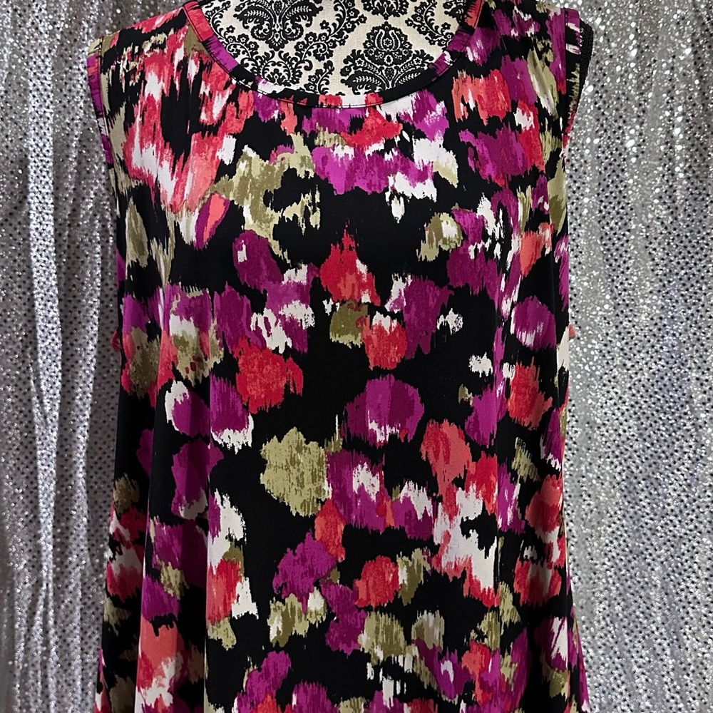 Just My Size Vibrant Floral Camisole
